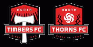 Timbers-Thorns North FC logo