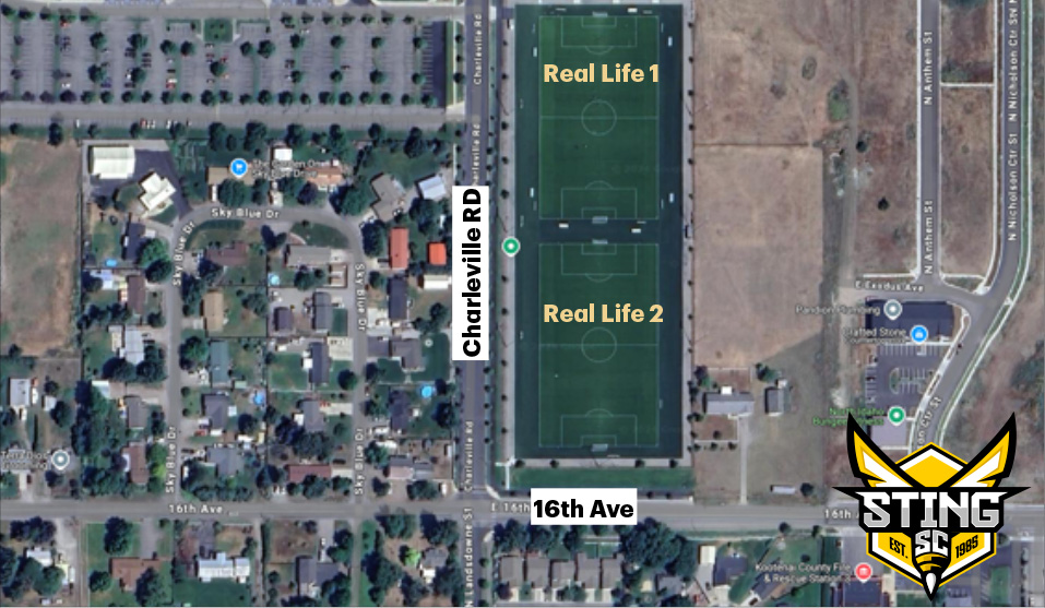 StingSC Real Life Field Map